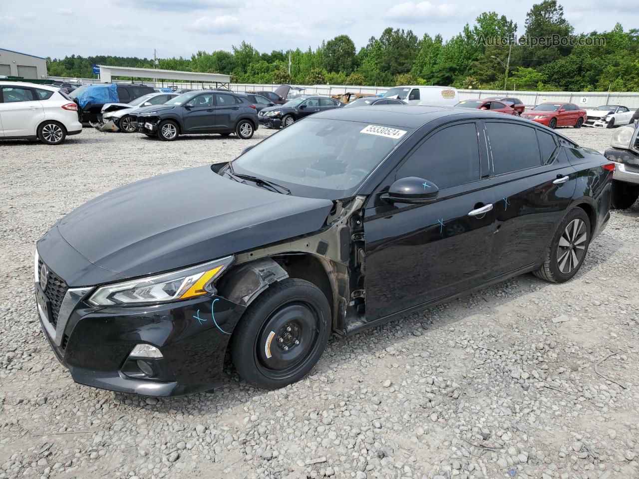 2019 Nissan Altima Sl Черный vin: 1N4BL4EV9KC223916