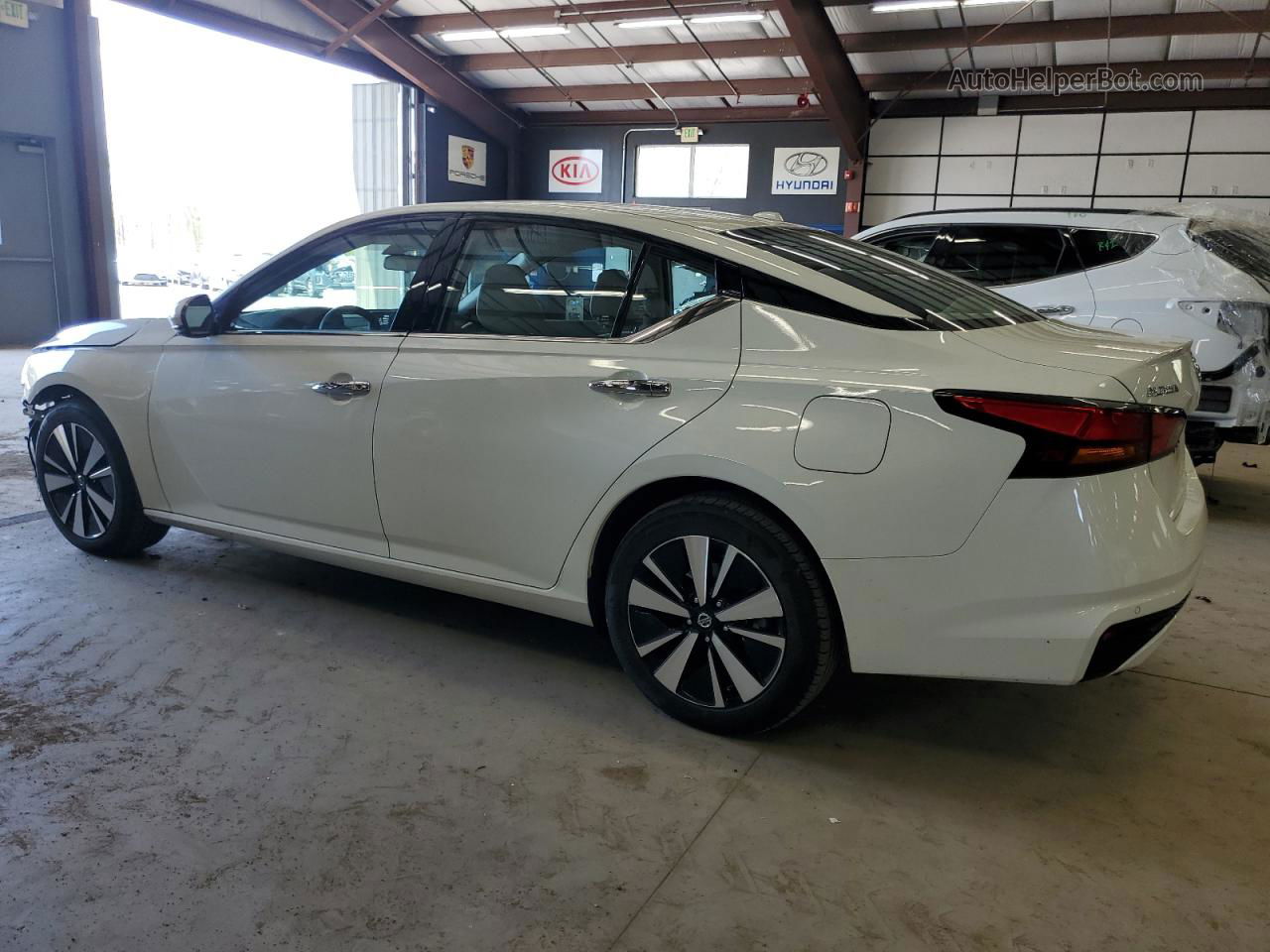 2021 Nissan Altima Sl White vin: 1N4BL4EVXMN373525