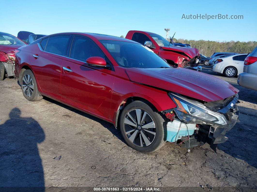 2021 Nissan Altima 2.5 Sl Burgundy vin: 1N4BL4EW1MN352135