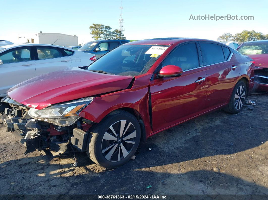 2021 Nissan Altima 2.5 Sl Burgundy vin: 1N4BL4EW1MN352135