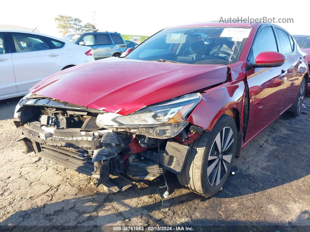 2021 Nissan Altima 2.5 Sl Burgundy vin: 1N4BL4EW1MN352135