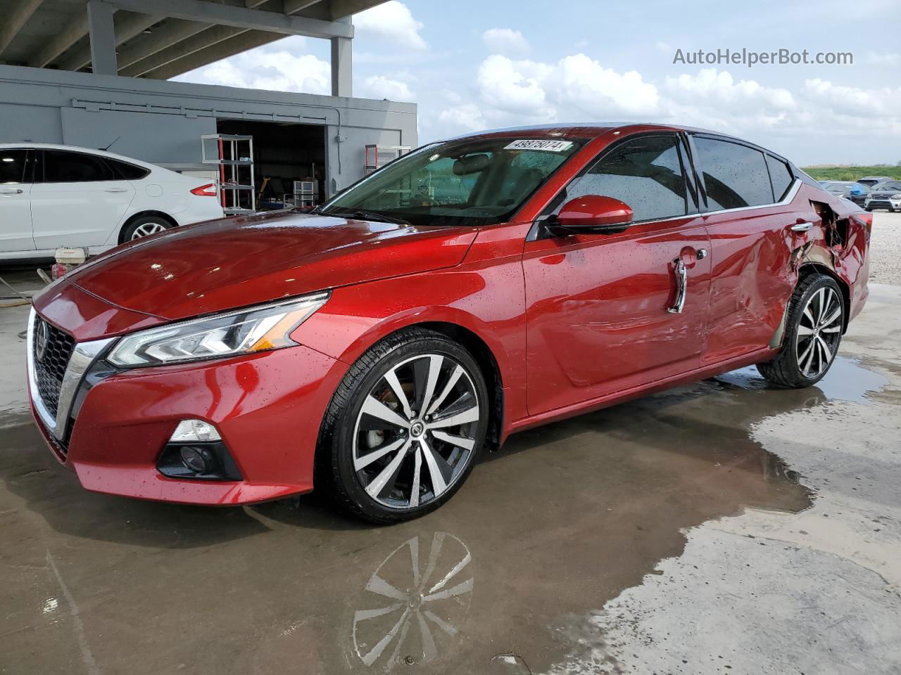 2019 Nissan Altima Platinum Burgundy vin: 1N4BL4FV4KN303823