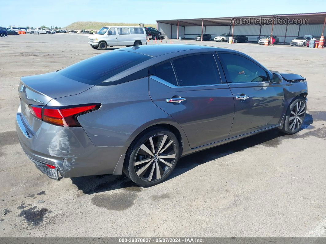 2020 Nissan Altima Platinum Fwd Gray vin: 1N4BL4FVXLC155139