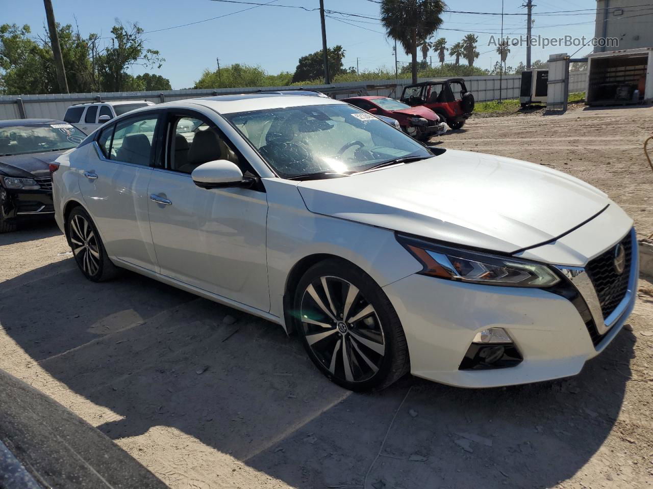 2020 Nissan Altima Platinum White vin: 1N4BL4FVXLC232074