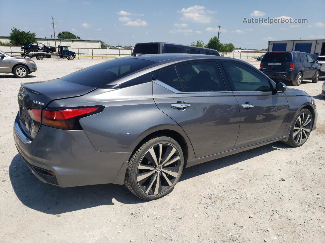 2021 Nissan Altima Platinum Серый vin: 1N4BL4FW3MN345752