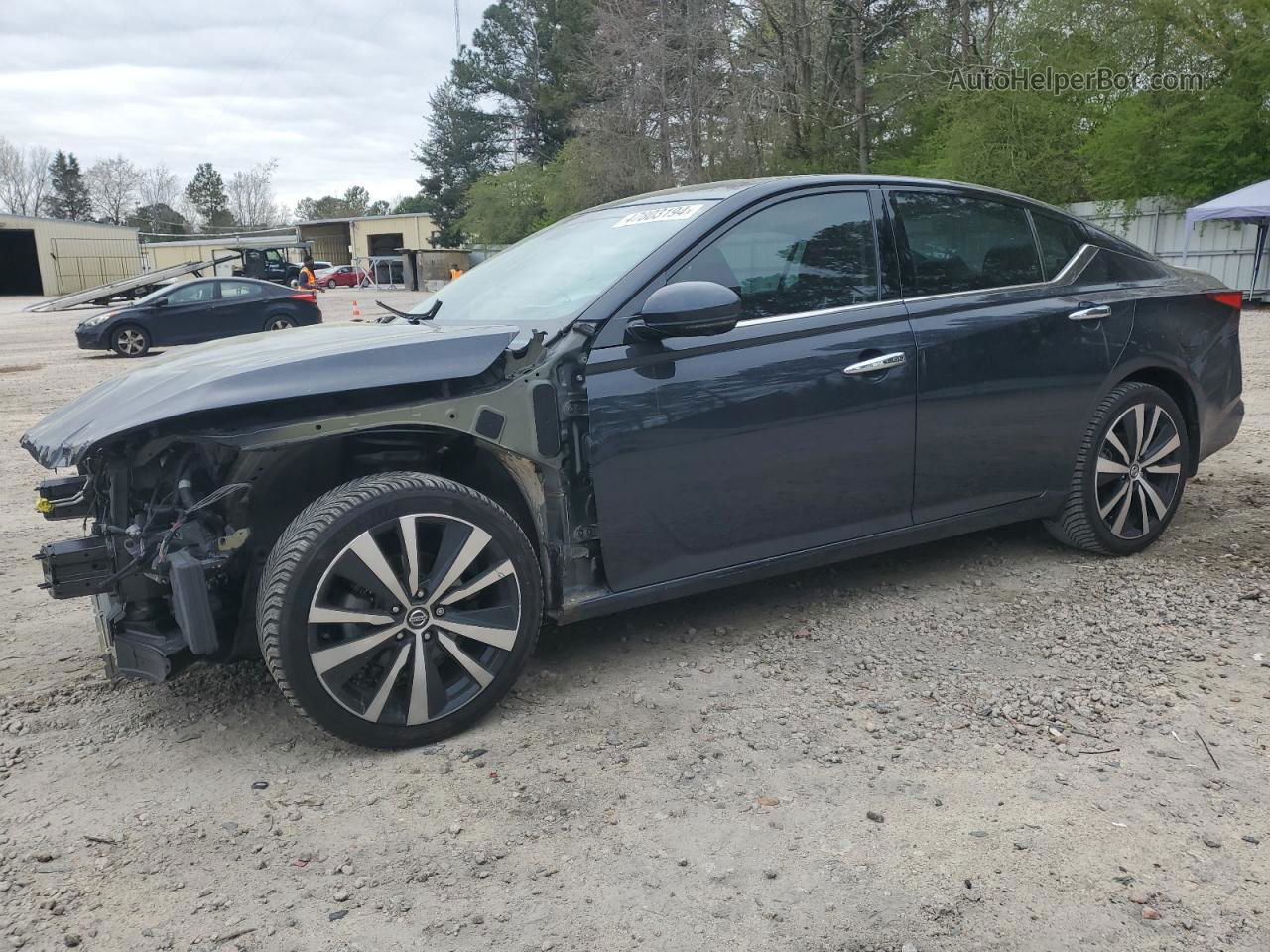 2019 Nissan Altima Platinum Blue vin: 1N4BL4FW4KN300073