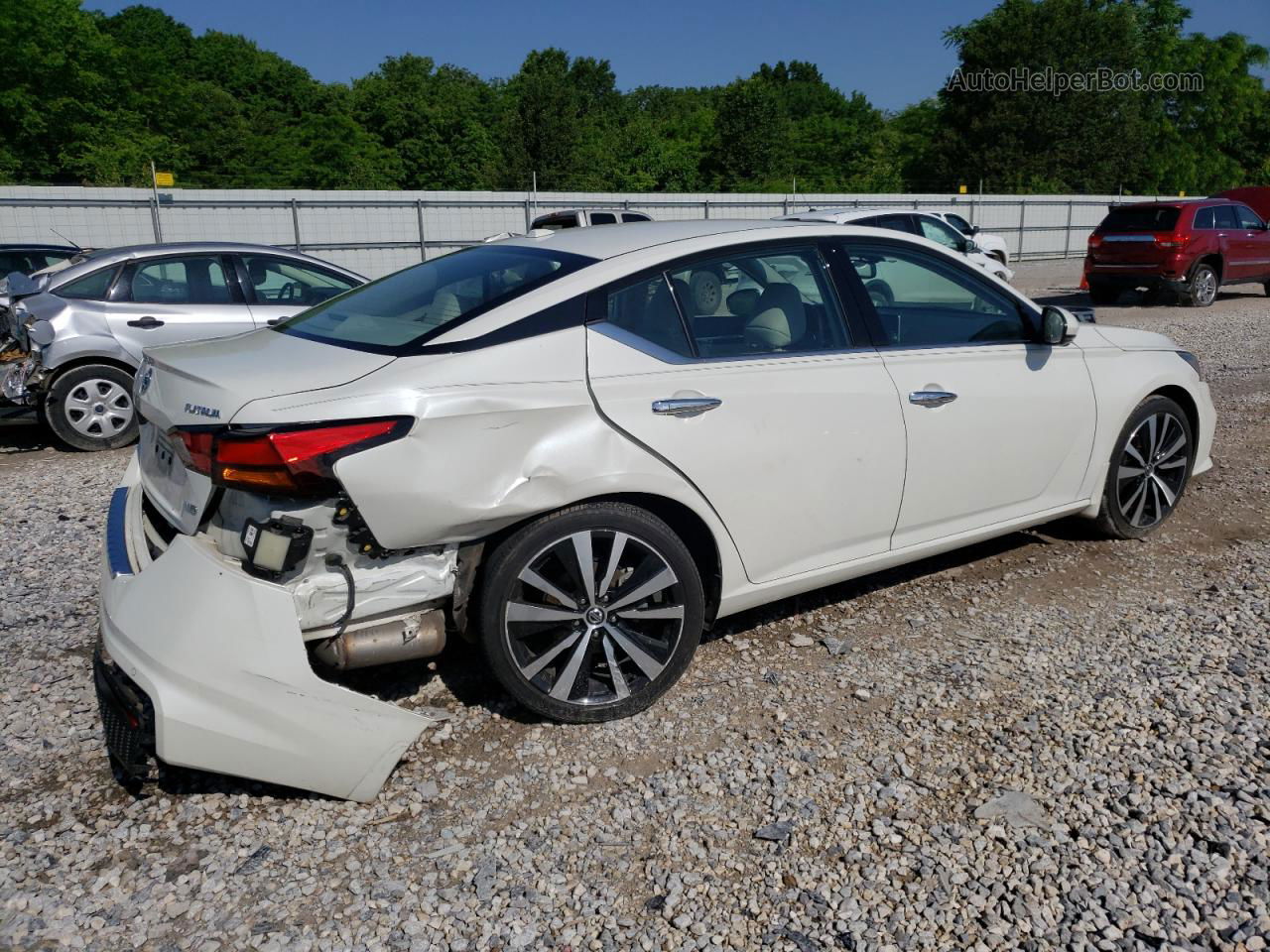 2021 Nissan Altima Platinum White vin: 1N4BL4FW4MN363998