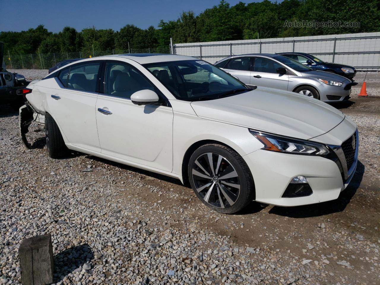 2021 Nissan Altima Platinum White vin: 1N4BL4FW4MN363998