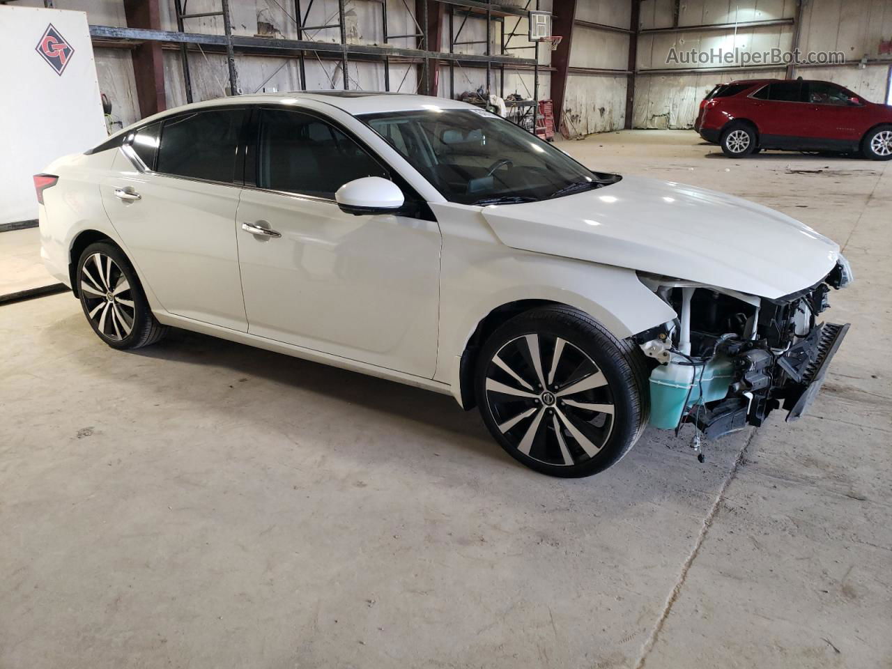 2019 Nissan Altima Platinum White vin: 1N4BL4FW6KN302777