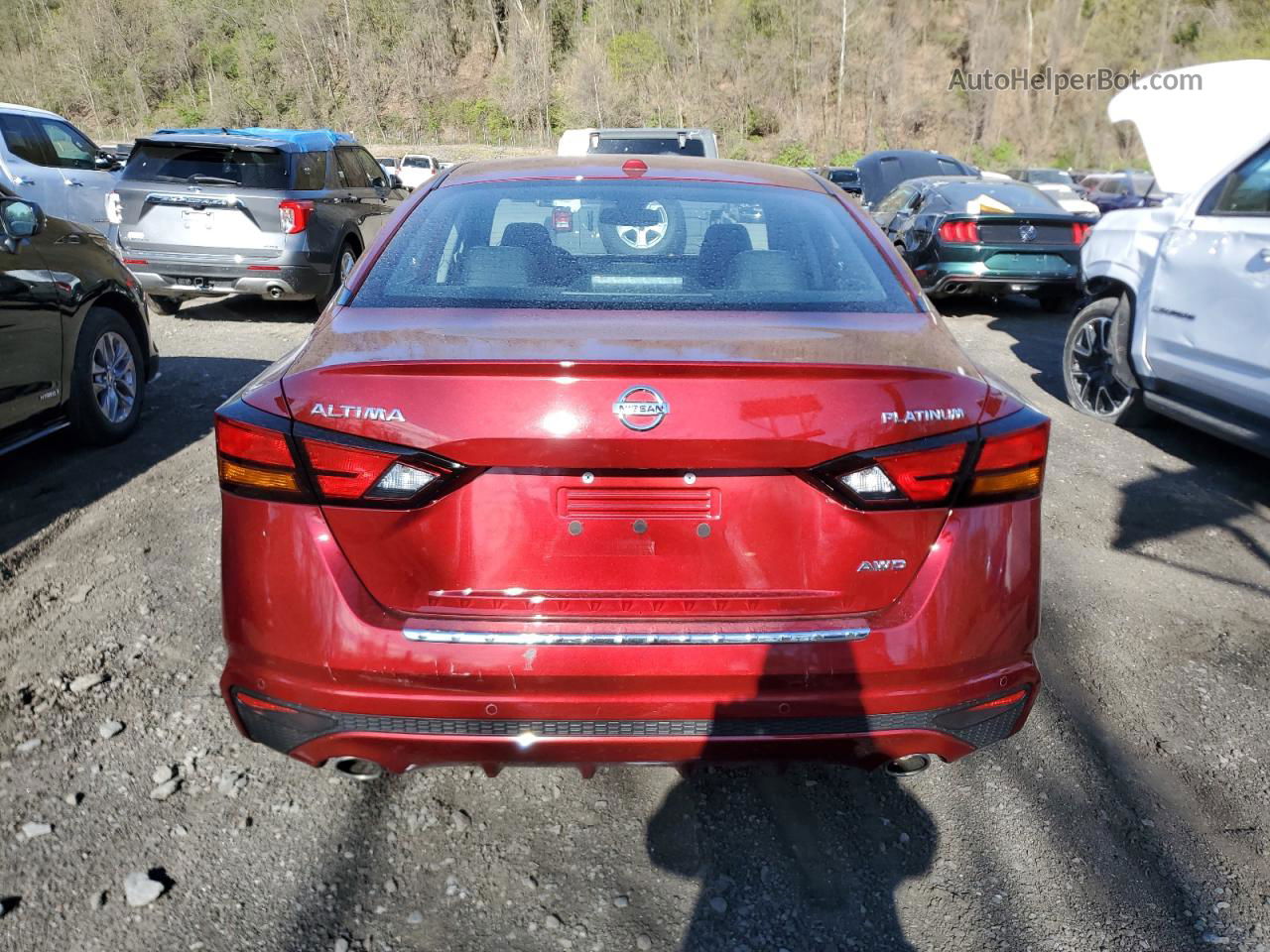 2021 Nissan Altima Platinum Red vin: 1N4BL4FW8MN373577