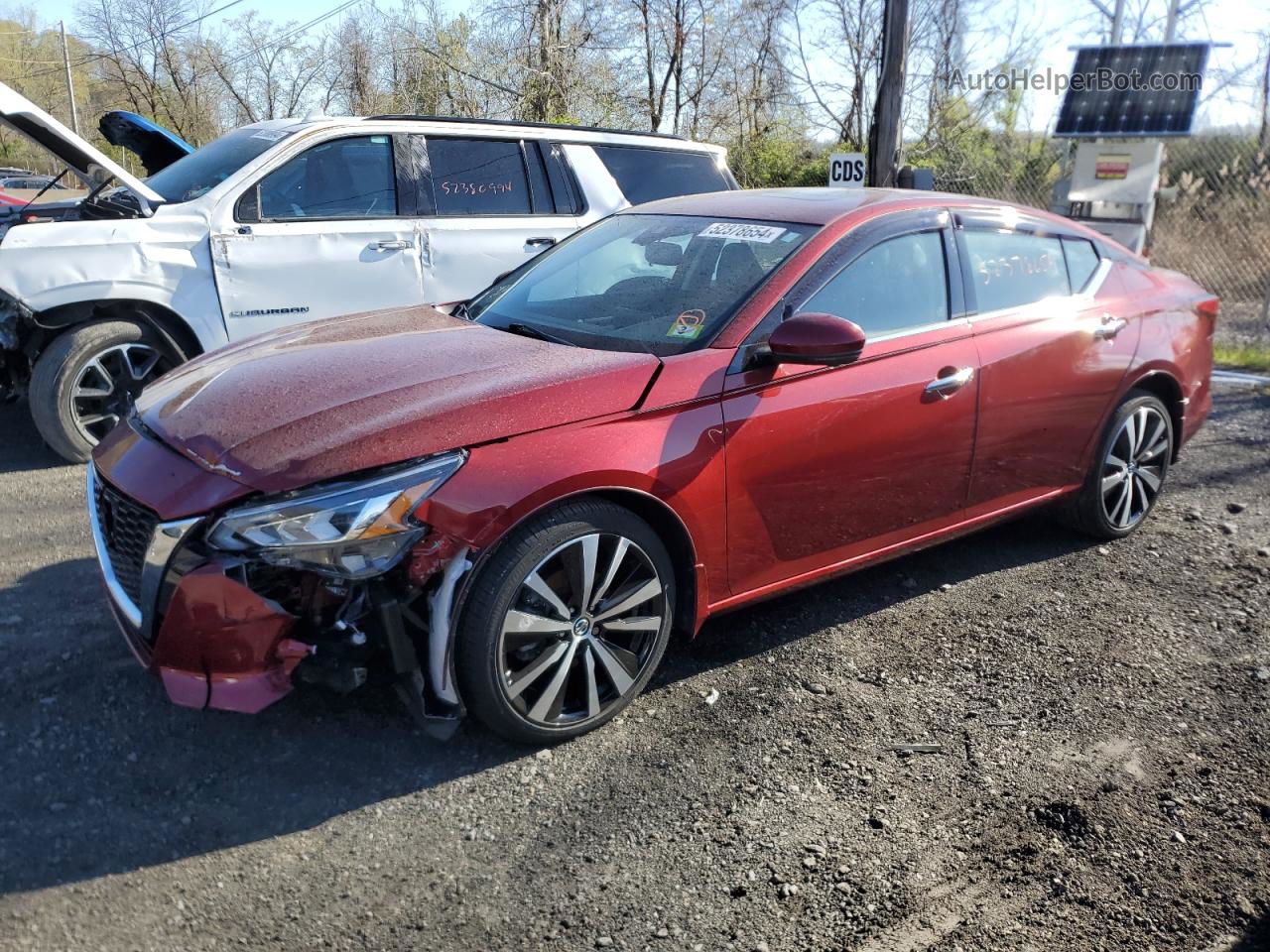 2021 Nissan Altima Platinum Red vin: 1N4BL4FW8MN373577