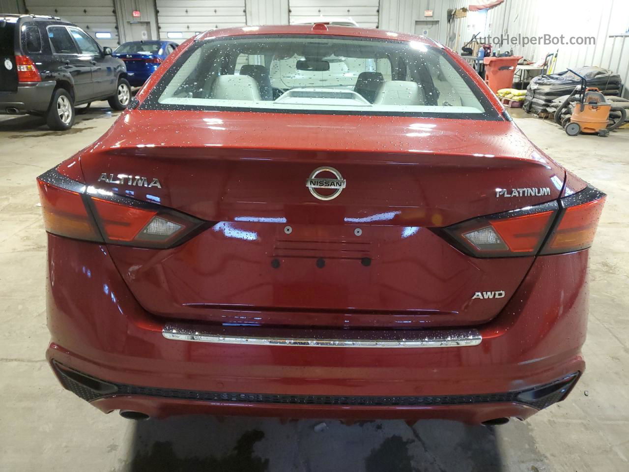 2021 Nissan Altima Platinum Burgundy vin: 1N4BL4FW8MN380478