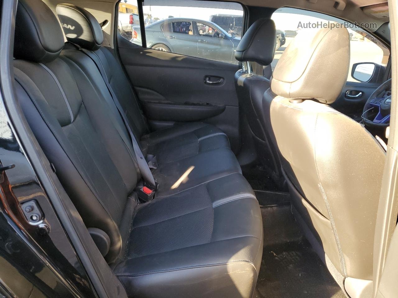 2019 Nissan Leaf S Plus Черный vin: 1N4BZ1CP1KC309156