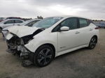 2019 Nissan Leaf S Plus White vin: 1N4BZ1CP1KC310033