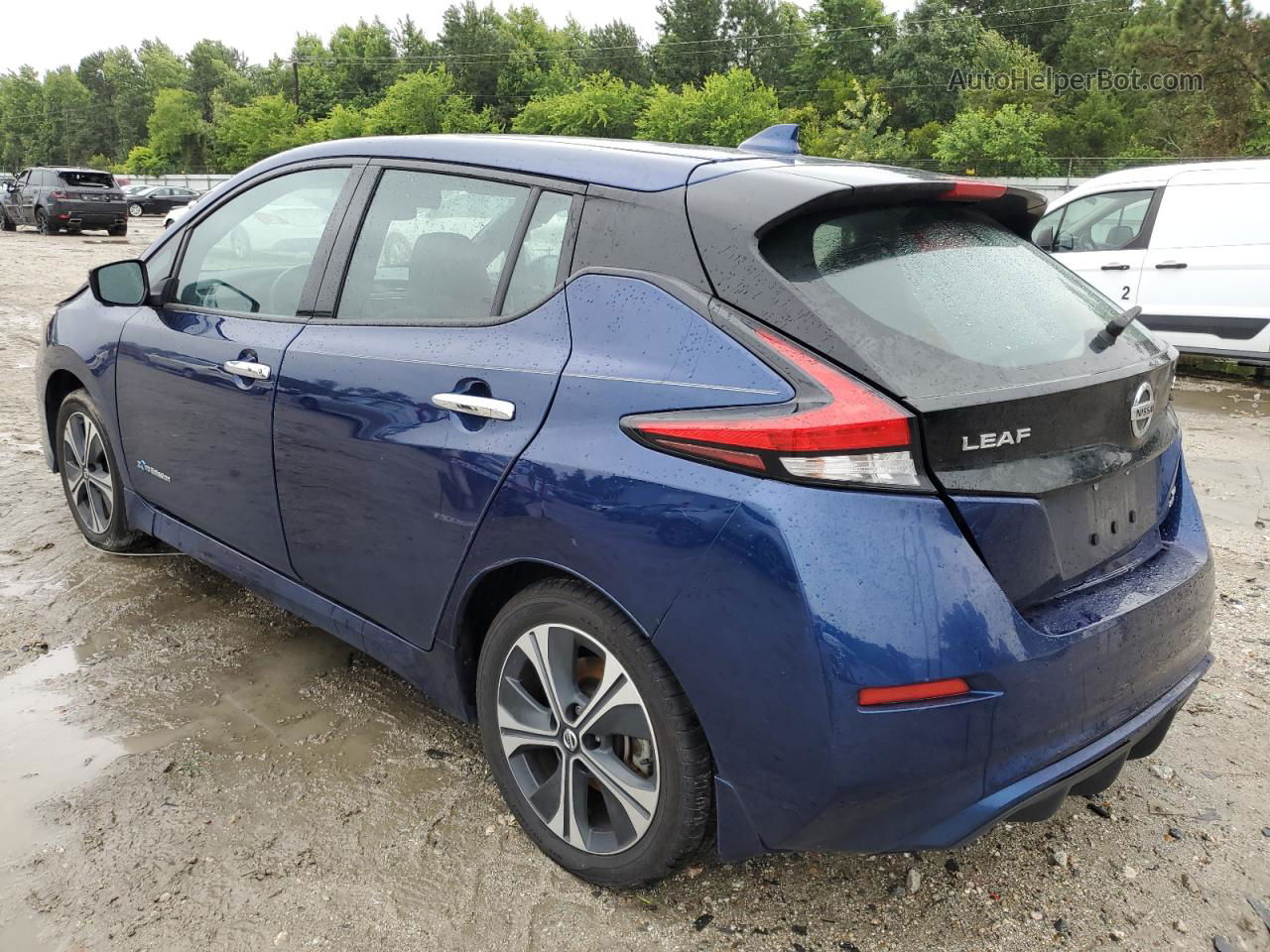 2019 Nissan Leaf S Plus Синий vin: 1N4BZ1CP1KC320514