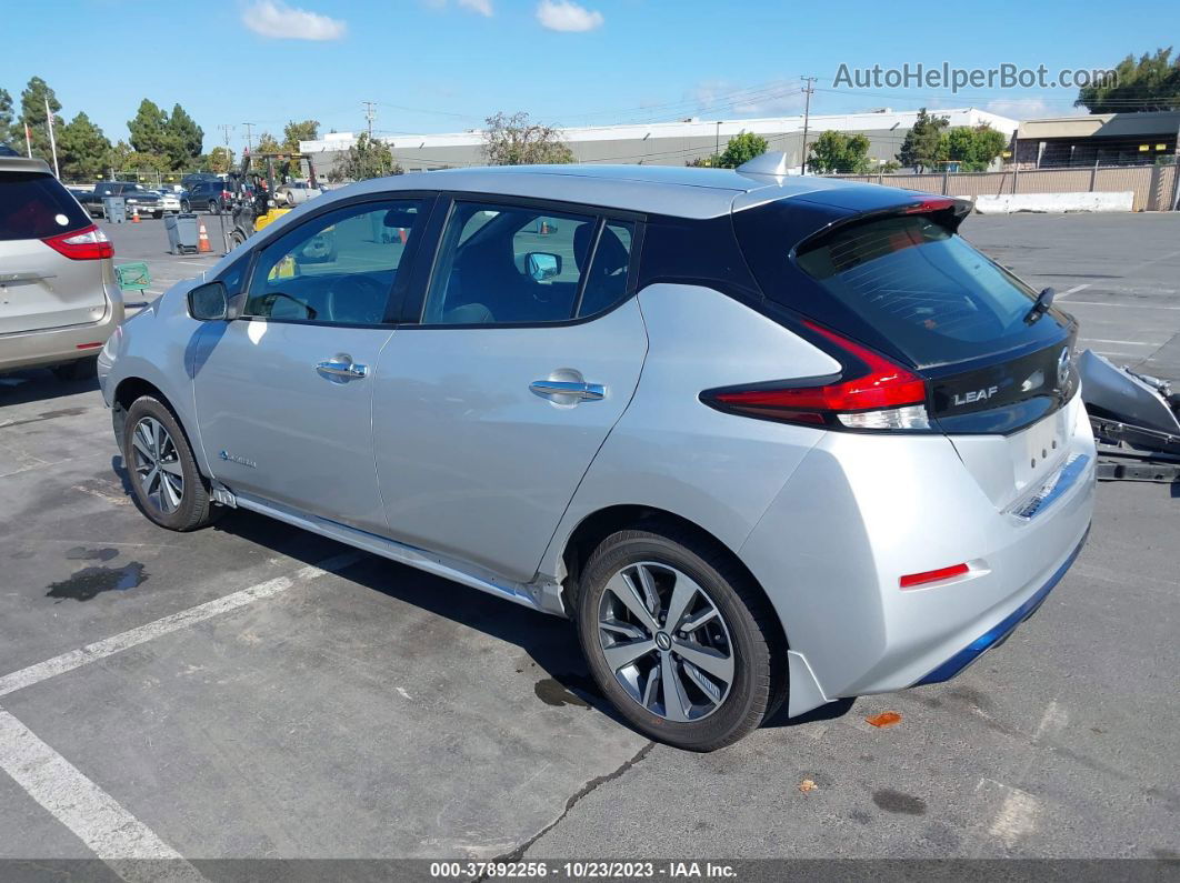 2019 Nissan Leaf S Plus Silver vin: 1N4BZ1CP1KC321064