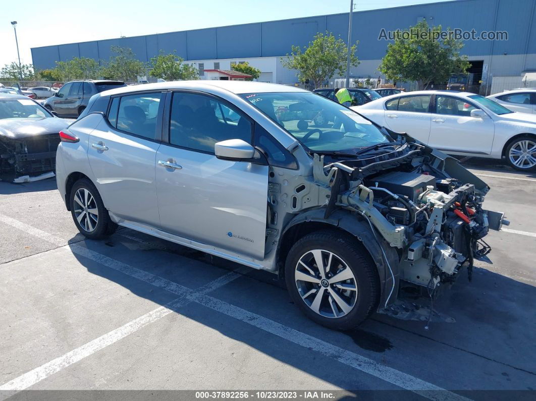 2019 Nissan Leaf S Plus Silver vin: 1N4BZ1CP1KC321064