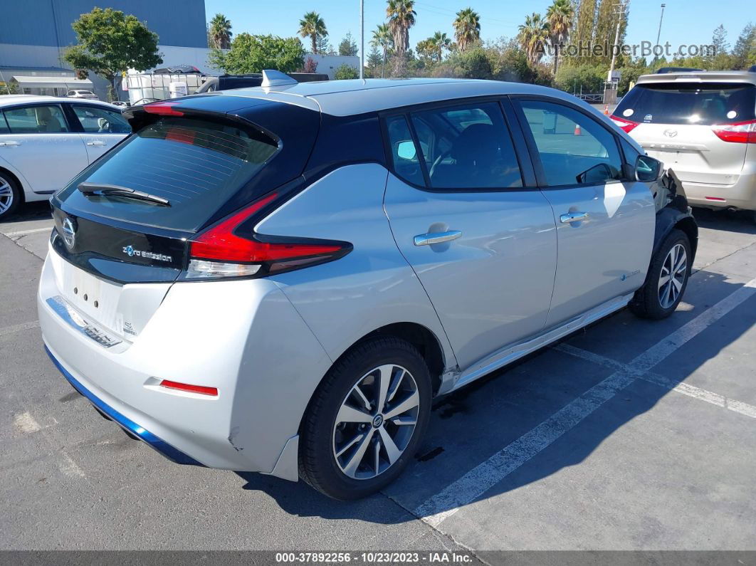 2019 Nissan Leaf S Plus Silver vin: 1N4BZ1CP1KC321064