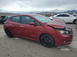 2019 Nissan Leaf S Plus Red vin: 1N4BZ1CP3KC319882