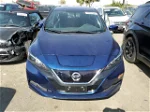 2019 Nissan Leaf S Plus Blue vin: 1N4BZ1CP3KC321468