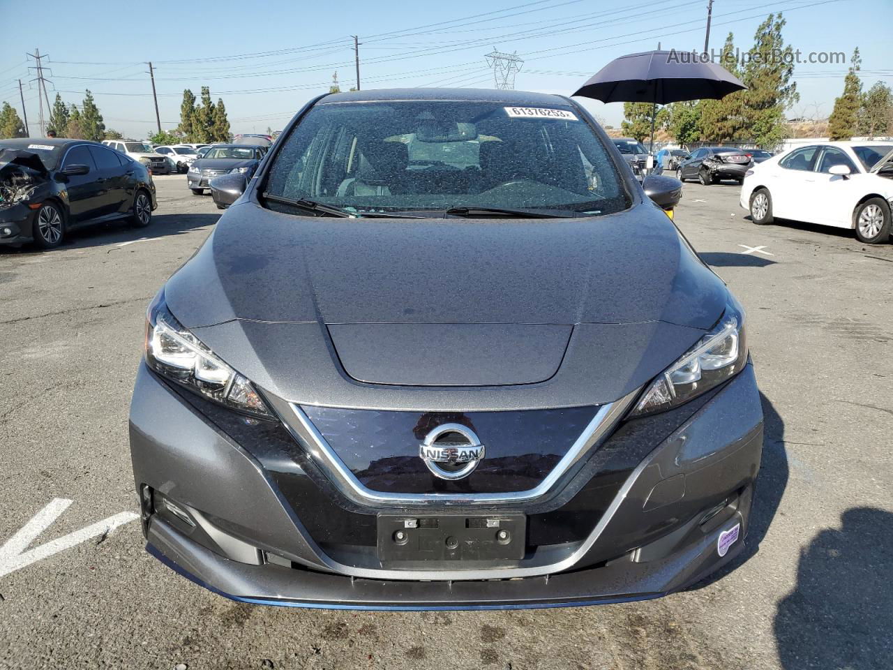 2019 Nissan Leaf S Plus Charcoal vin: 1N4BZ1CP4KC309197