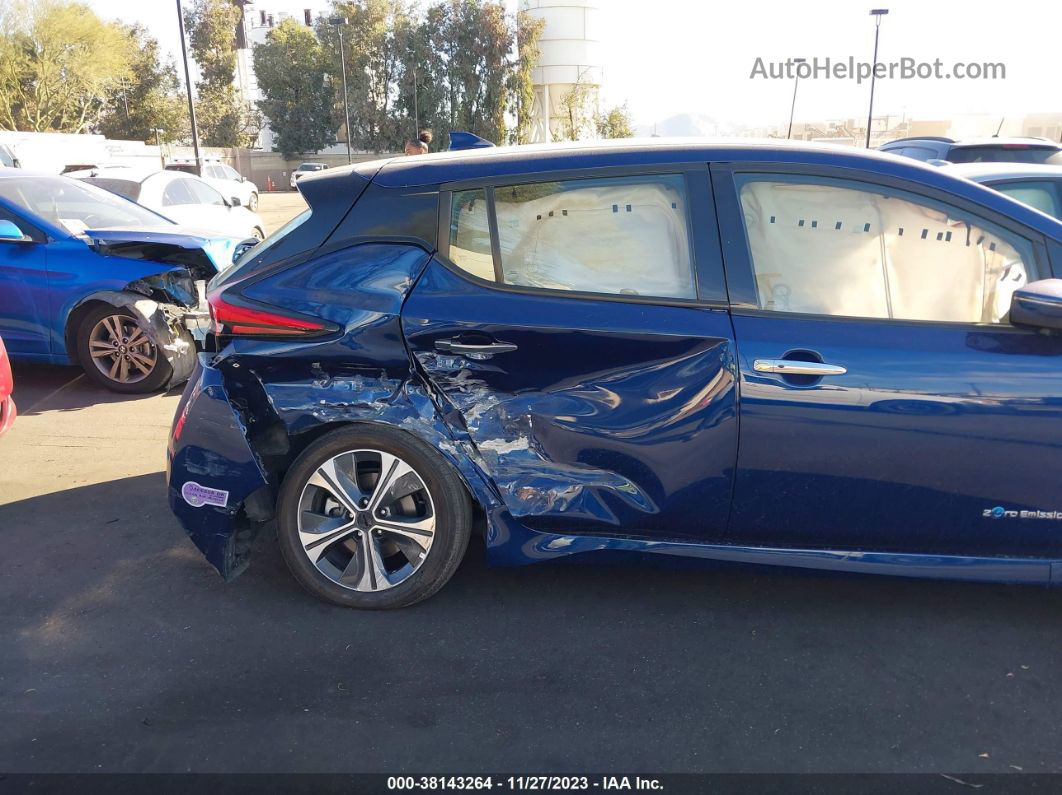 2019 Nissan Leaf Sl Plus Blue vin: 1N4BZ1CP4KC310978