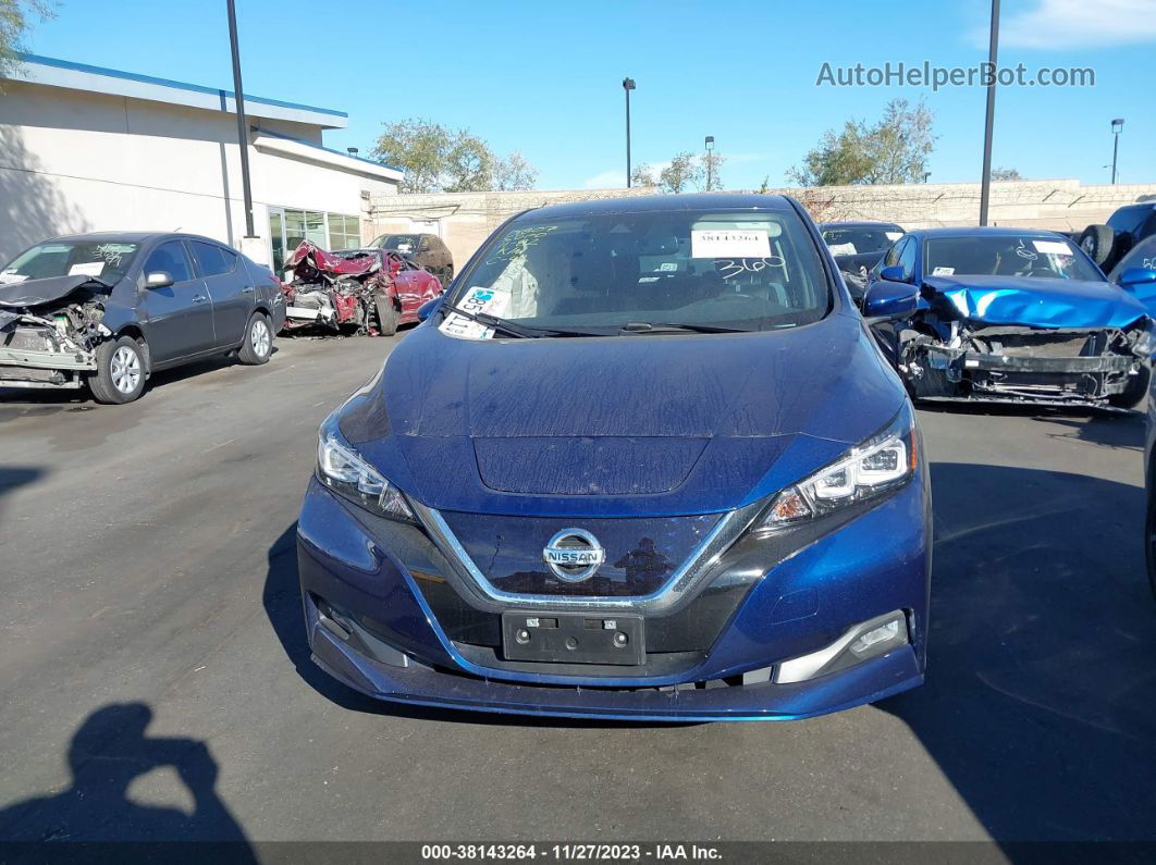 2019 Nissan Leaf Sl Plus Blue vin: 1N4BZ1CP4KC310978