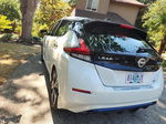 2019 Nissan Leaf Sv Plus White vin: 1N4BZ1CP4KC318255