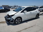 2019 Nissan Leaf S Plus White vin: 1N4BZ1CP4KC318286