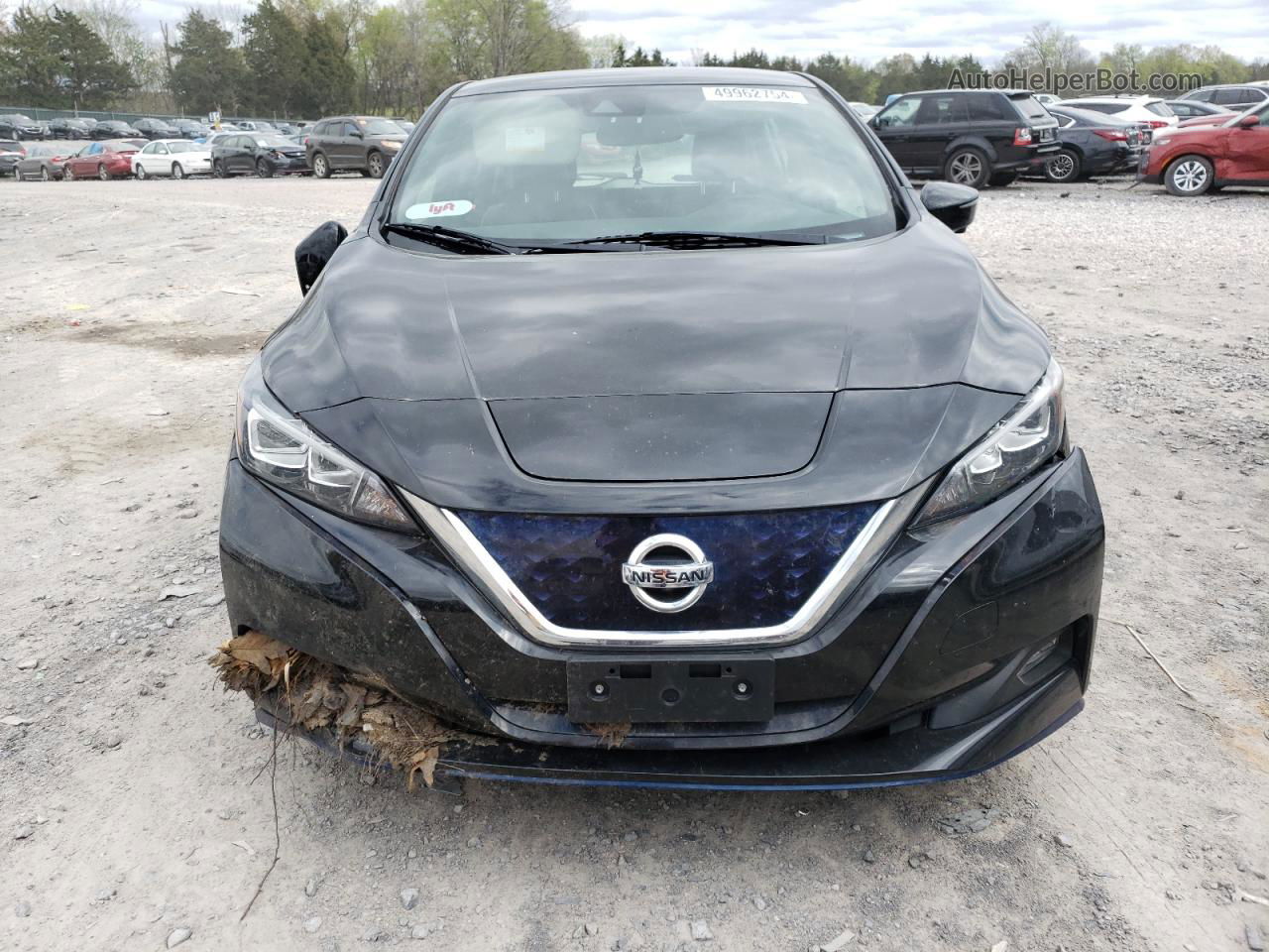 2019 Nissan Leaf S Plus Черный vin: 1N4BZ1CP5KC310097