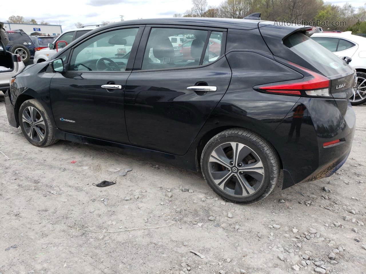 2019 Nissan Leaf S Plus Черный vin: 1N4BZ1CP5KC310097