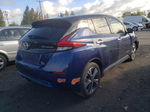 2019 Nissan Leaf S Plus Blue vin: 1N4BZ1CP5KC311329