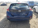 2019 Nissan Leaf S Plus Blue vin: 1N4BZ1CP5KC318152