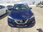 2019 Nissan Leaf S Plus Blue vin: 1N4BZ1CP5KC318152