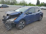 2019 Nissan Leaf S Plus Blue vin: 1N4BZ1CP6KC312666