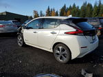 2019 Nissan Leaf S Plus White vin: 1N4BZ1CP6KC316748