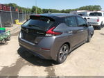 2019 Nissan Leaf Sl Plus Gray vin: 1N4BZ1CP6KC317883