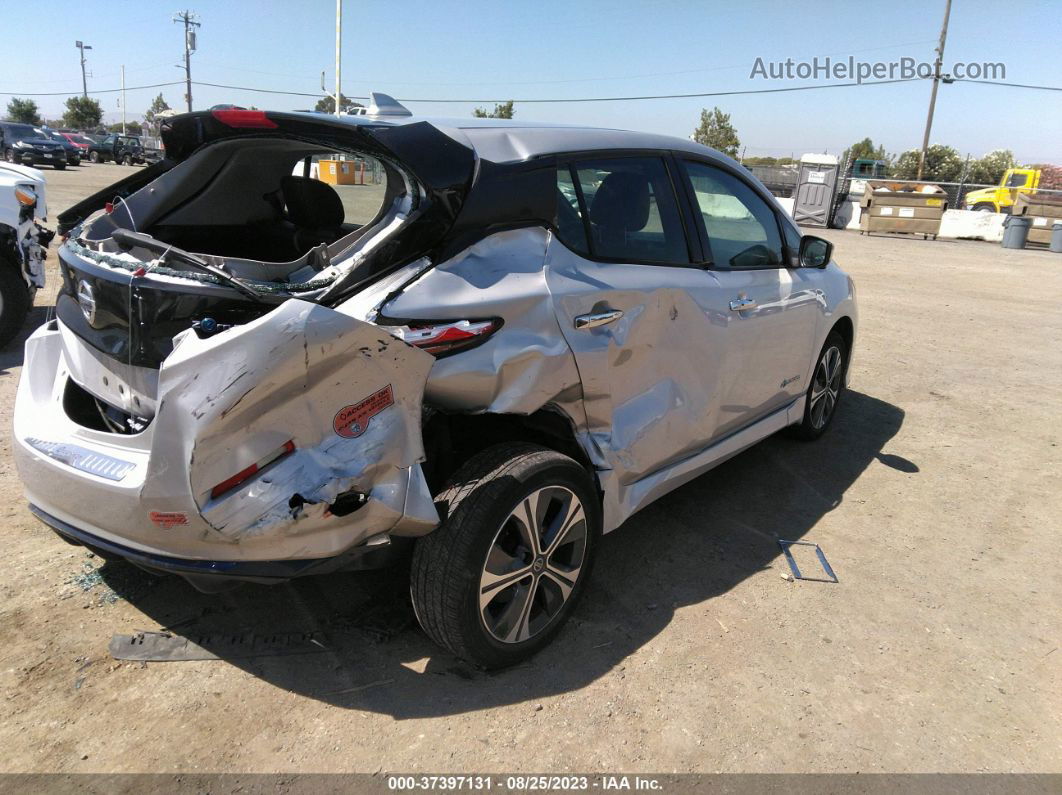 2019 Nissan Leaf Sl Plus Silver vin: 1N4BZ1CP6KC318404