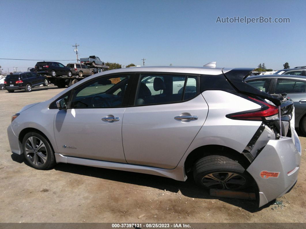 2019 Nissan Leaf Sl Plus Silver vin: 1N4BZ1CP6KC318404