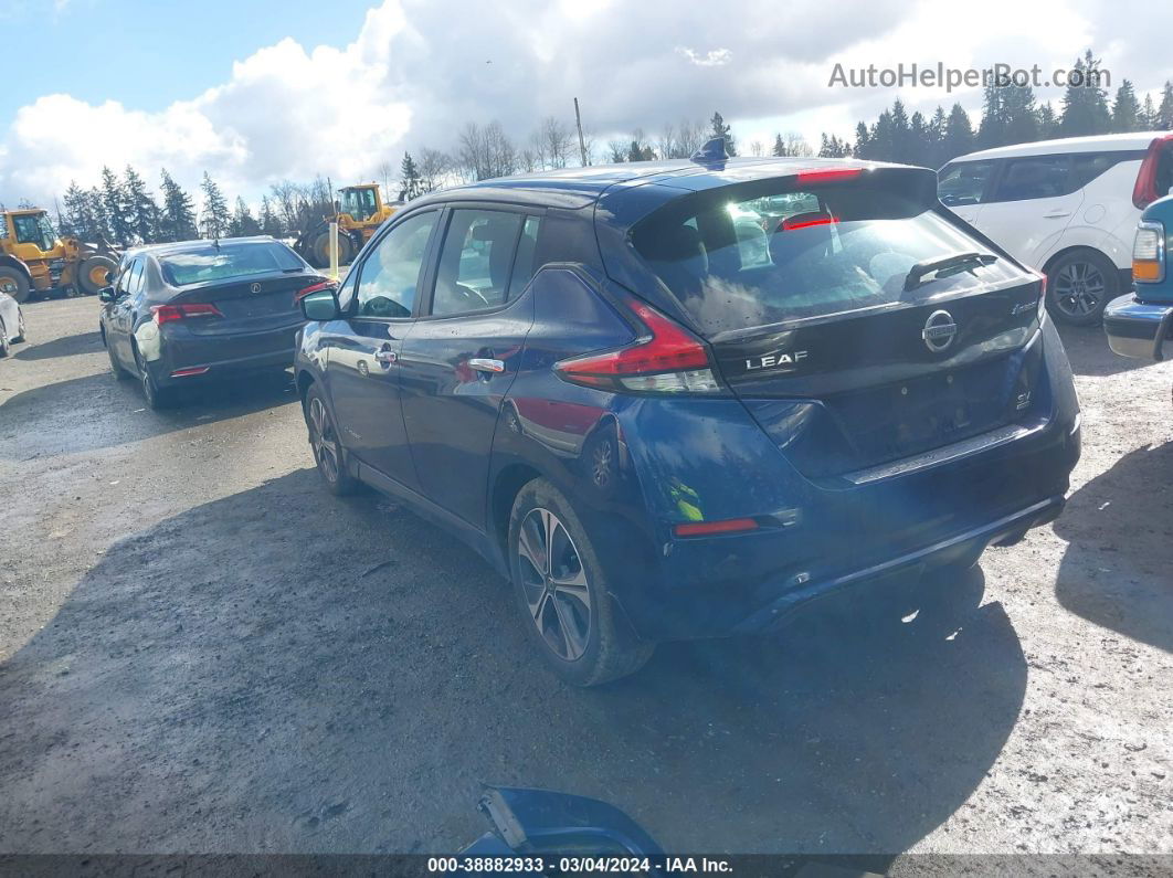 2019 Nissan Leaf Sv Plus Blue vin: 1N4BZ1CP7KC319190