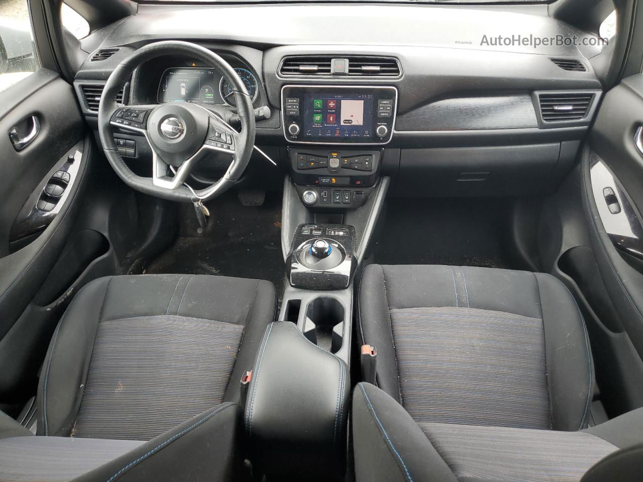 2019 Nissan Leaf S Plus Серебряный vin: 1N4BZ1CP8KC317917