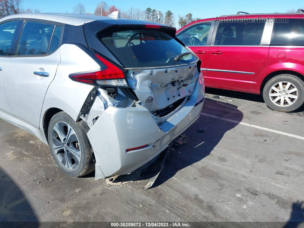 2019 Nissan Leaf Sl Plus Silver vin: 1N4BZ1CP8KC320560