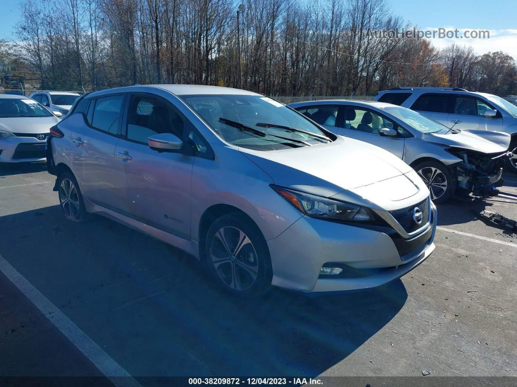 2019 Nissan Leaf Sl Plus Silver vin: 1N4BZ1CP8KC320560