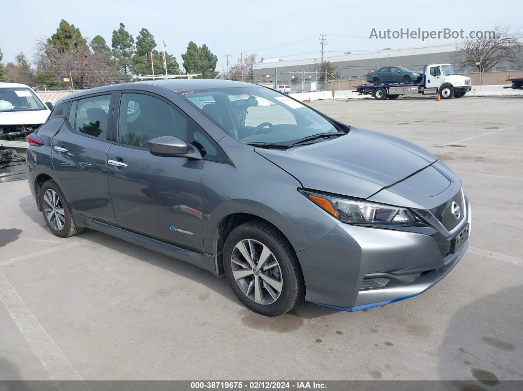 2019 Nissan Leaf S Plus Gray vin: 1N4BZ1CP8KC321286