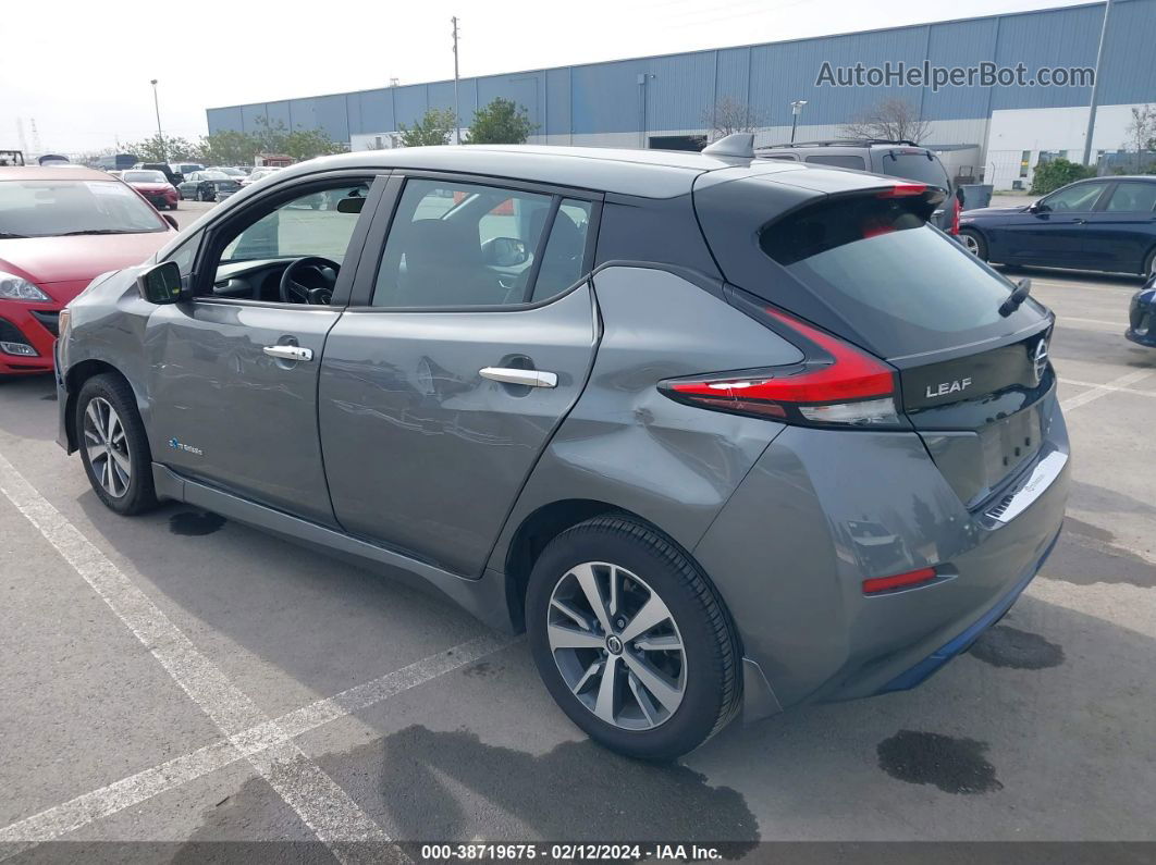 2019 Nissan Leaf S Plus Gray vin: 1N4BZ1CP8KC321286