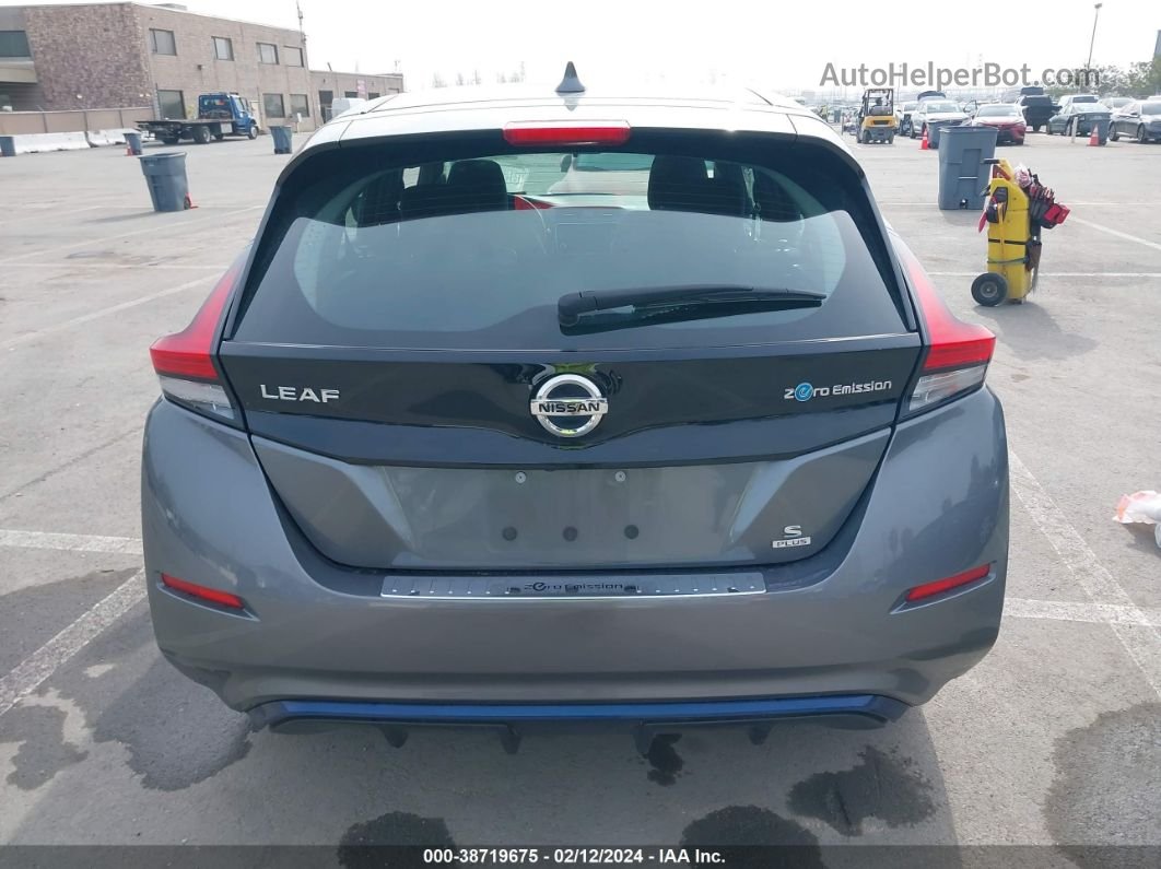 2019 Nissan Leaf S Plus Gray vin: 1N4BZ1CP8KC321286