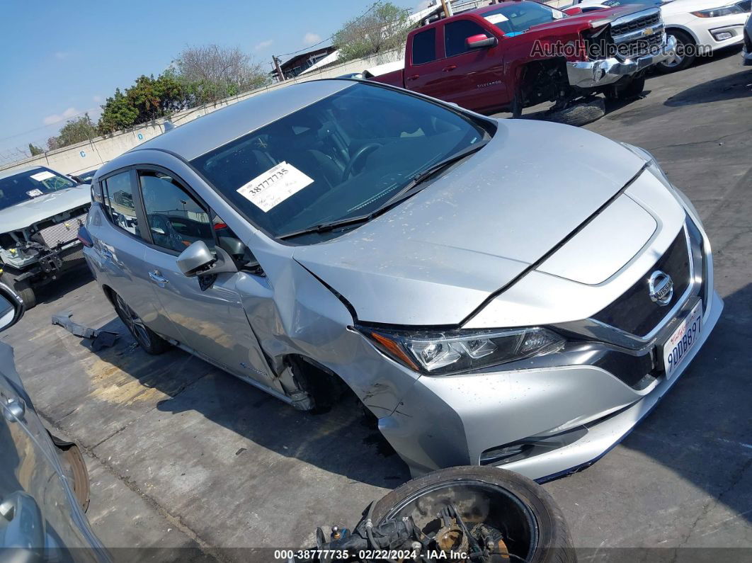 2019 Nissan Leaf Sv Plus Silver vin: 1N4BZ1CP9KC308921