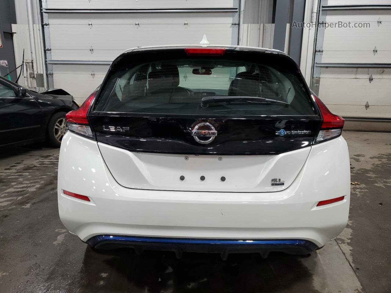 2019 Nissan Leaf S Plus Белый vin: 1N4BZ1CP9KC319059
