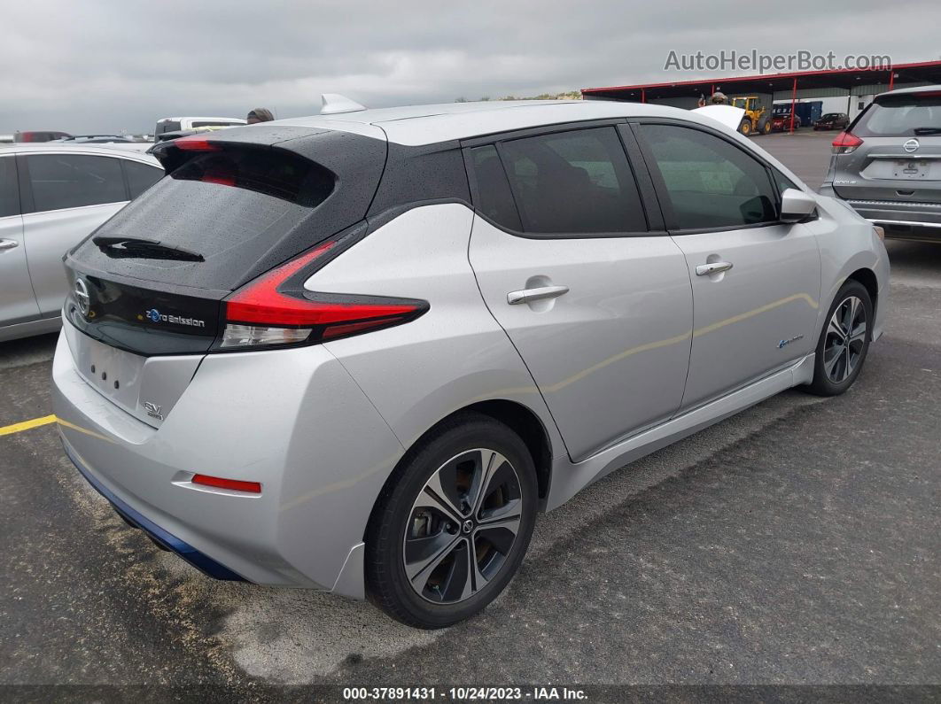 2019 Nissan Leaf Sv Plus Silver vin: 1N4BZ1CP9KC319983