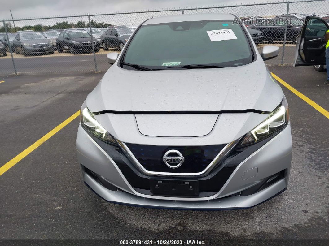 2019 Nissan Leaf Sv Plus Silver vin: 1N4BZ1CP9KC319983